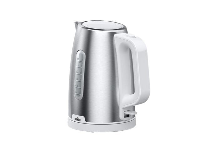 Braun Tetera Eléctrica Wk 1500 1,7 L 2200W Steel Inoxidable, White