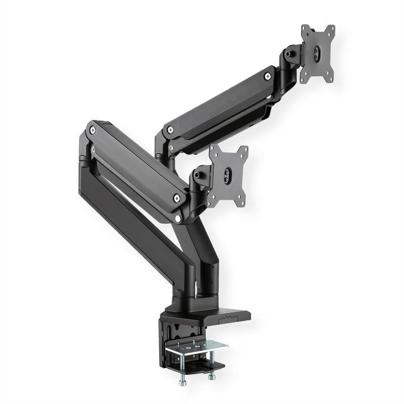 Roline Arm Double Monitor Lcd, Assembly Desk Resorte Gas, Je 5 Articulaciones, Up To 35 Pulgadas, Up To 2X 15K