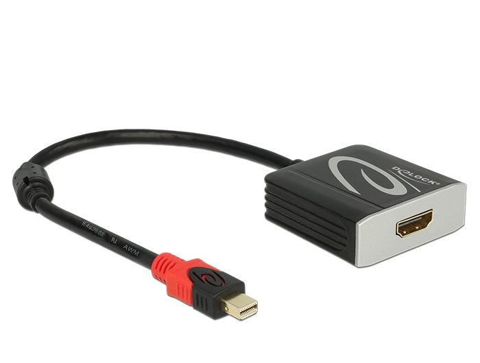 Delock Adapter Mini DisplayPort 1.2 Male HDMI Female 4K