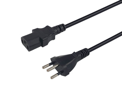 Equip Cable Power C13 -T12 H/M Black 3.00M Pvc — image 1
