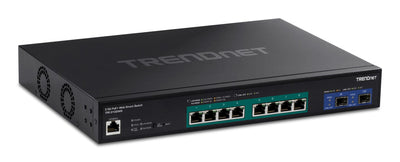 Trendnet 10-PORT 2,5G Web Smart PoE + Switch W.10G Sfp + Slots — image 1