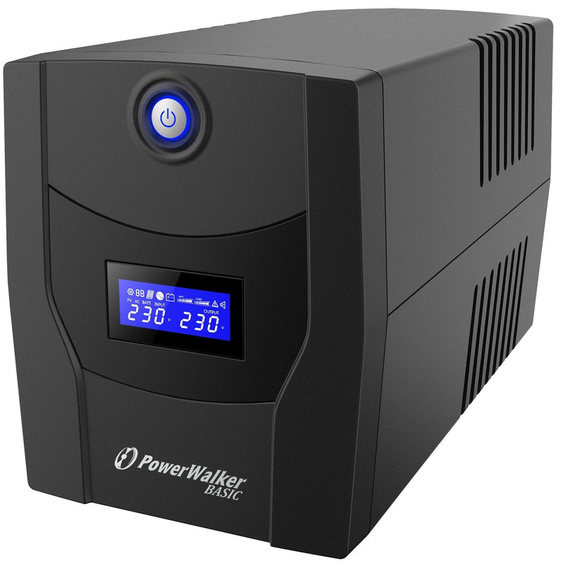 Power Walker UPS Line-interactive 1500VA Stl Fr 4X Pl 230V, RJ11/45 In/Out, USB