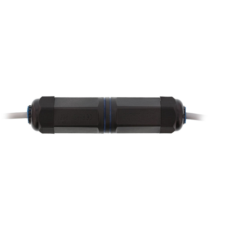 Inline Acoplamiento CAT.6, Resistant Water IP67, 2x RJ45 F/F, 1:1