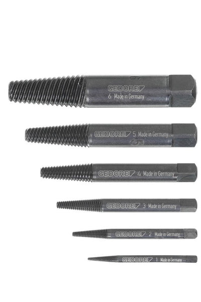 Gedore Set Of Extractores Screws 6 Pieces M3 - M24 8551-66 — image 1