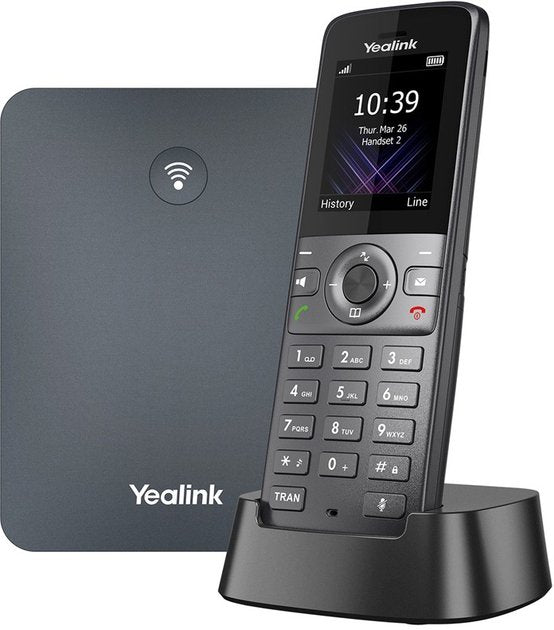 Yealink W74P, Phone Voip Black Estación Base With Headphone 6938818318052.0