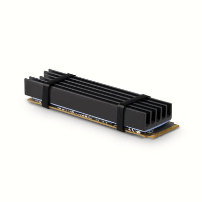 Axagon CLR-M2L10, Disipador Pasivo Aluminium SSD M.2 2280, Height 10MM — image 1