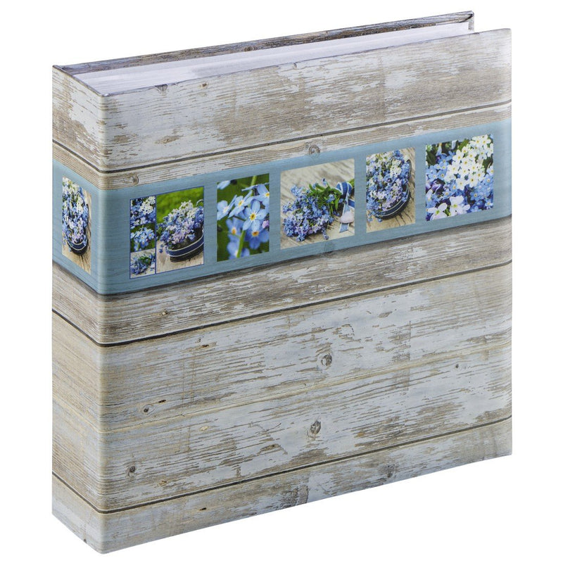 Hama Rustic Album Foto And Protector Blue White 100 Hojas 10 X 15