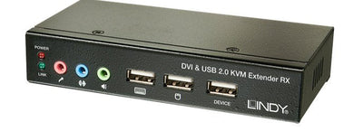 Lindy CAT.5 KVM Extender Classic DVI USB Audio, 50M — image 1