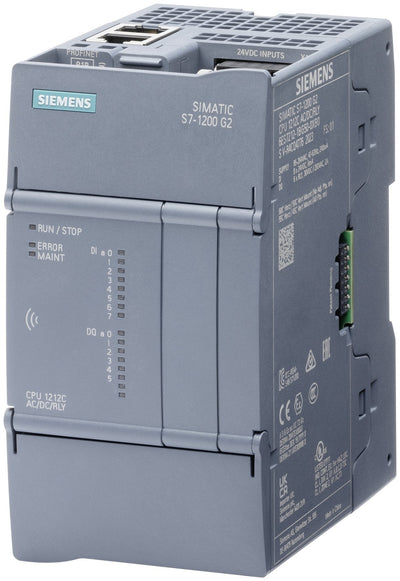 Siemens Simatic 6ES7212-1HG50-0XB0 S7-1200 G2 CPU 1212C DC Relé — image 1
