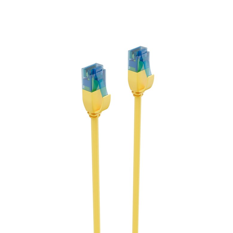Shiverpeaks Network Cable Network Cable CAT.6 U/UTP Slim Yellow 5M