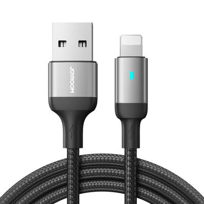 Joyroom USB - Lightning Cable 2.4A, 1.2M, Black (S-UL012A10) — image 1