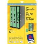 Avery Zweckform Labels Ring Binder 38,0 X 297,0MM Blue