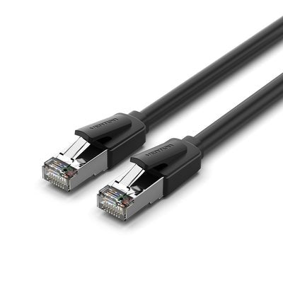 Vention Network Cable RJ45 UTP 26AWG Ikkbj CAT.8 Gaming 8M Black — image 1