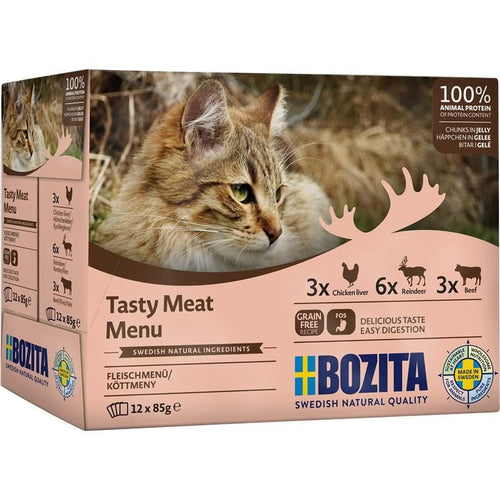 Bozita Cat Multibox Mix Carne Gelatina 12X85G — image 1