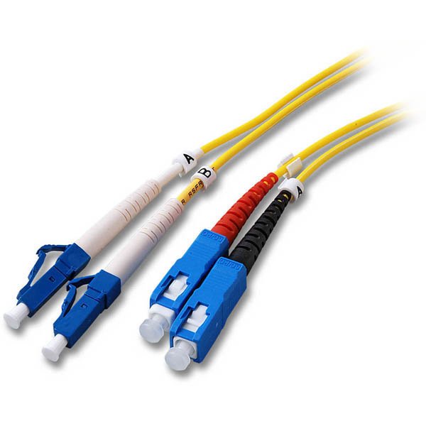 Efb Duplex Network Cable Lc-sc OS2 G652D 3M Lszh 2MM Yellow