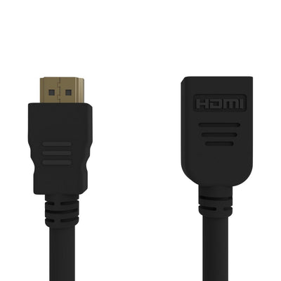 Gembird HDMI Cable V2.0 (alargo) 0.50M M/H Ethernet Ccs Black (60) — image 1