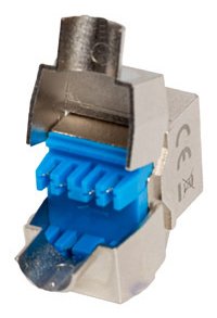 Lanberg Connector Keystone CAT.8.1 FTP RJ45 Tolless — image 1
