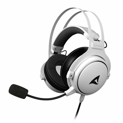 Sharkoon Auriculares Skiller SGH50, Con Micrófono Blanco