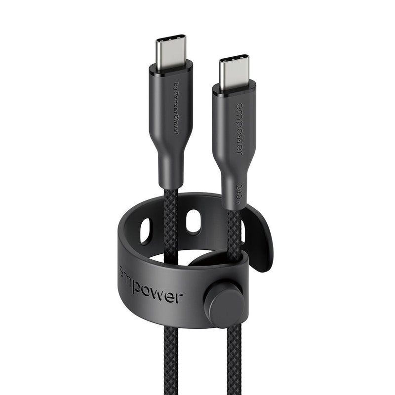 Panzerglass Cable Empower 240W USB-C To USB-C USB 2.0 2M Black