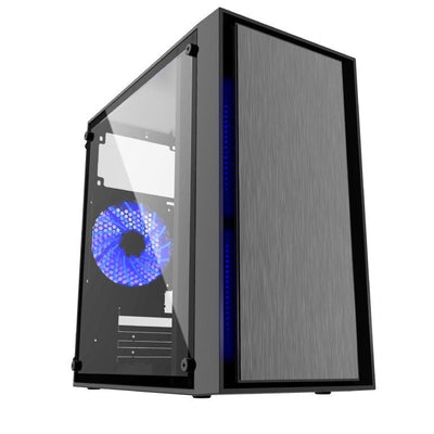 Gembird PC Case CCC-FORNAX-960B Gaming Design 3 X 12CM Fans Blue — image 1