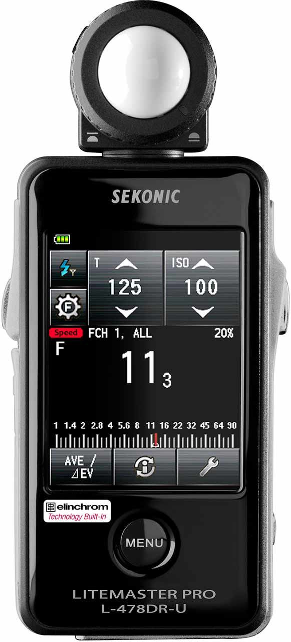 Sekonic L-478DR-EL Medidor Light Black