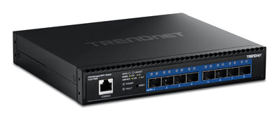 Trendnet TL2-F7080 Switch Gestionado L2 1U Black — image 1