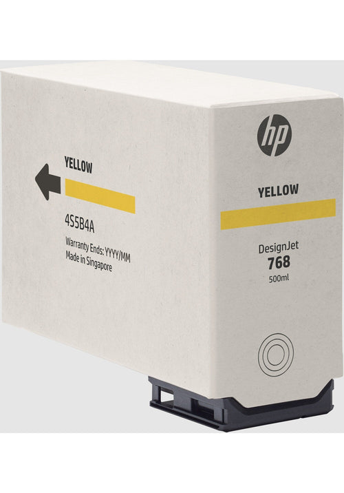 HP Ink 768 Yellow 500-ML Designjet Ink — image 1