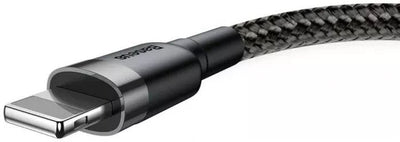 Baseus USB Cable 2.0 Lightning 1.5A 2M Grey And Black — image 1