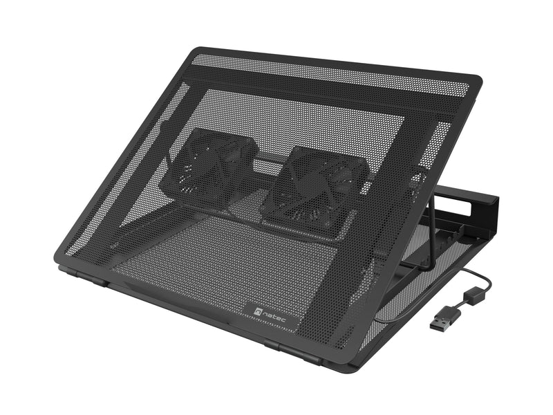Natec Cooling Pad Tern 2 Plus Laptops 12.1-17.3 With 2 Fans