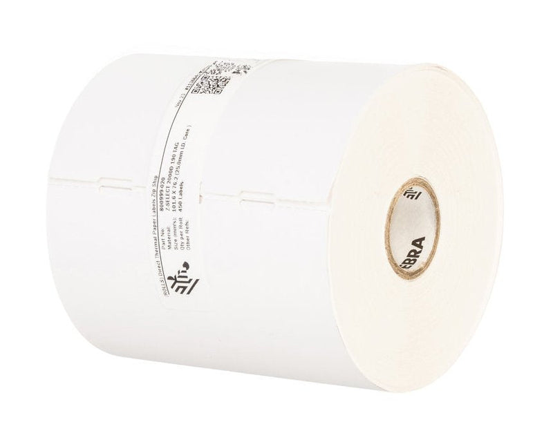 Zebra Labels 102X76MM Thermal Z-select 2000D,450 Labels Roll