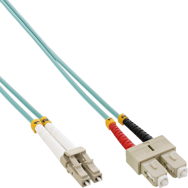 Inline Cable Duplex Fibre Optic Lc/Sc 50/125?M OM3 0.5M