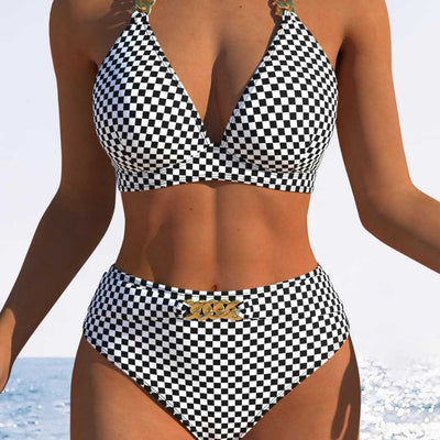 European And American Two-piece Swimsuits Beach Swimwear Womens Bikini Sets