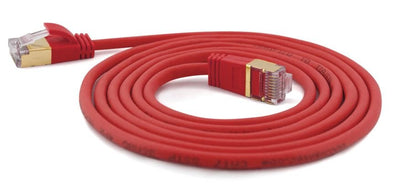 Wantec Cable Network Smp CAT.7 Me. CAT.6A D4MM 5,00M Red — image 1