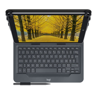 Logitech Universal Case With Keyboard Azerty French Bluetooth Black 920-008338 — image 1