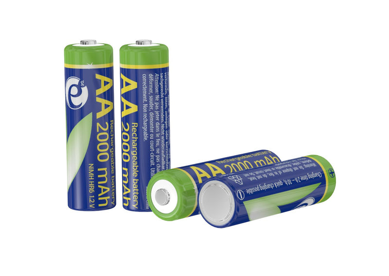 Energenie Battery Aa Instant 2000MAH 4ER Pack EG-BA-AA20R4-01