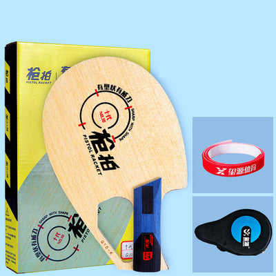 Ten-generation Special-shaped Gun Shot Pure Wood Carbon Q10 Table Tennis Flooring