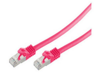 Shiverpeaks BS75512-M Network Cable Magenta 2M CAT.7 S/FTP (s-STP) — image 1