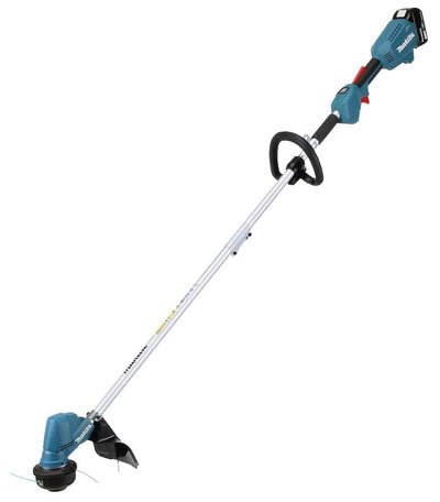 Makita Lawnmower Wireless DUR192LRT1, 18 Voltios Blue/Black Battery Iones Litio 5,0AH) DUR192LRT1 — image 1