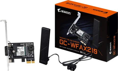 Gigabyte GC-WFAX210 PCIE Wi-Fi 6E Bluetooth Expansion Card — image 1