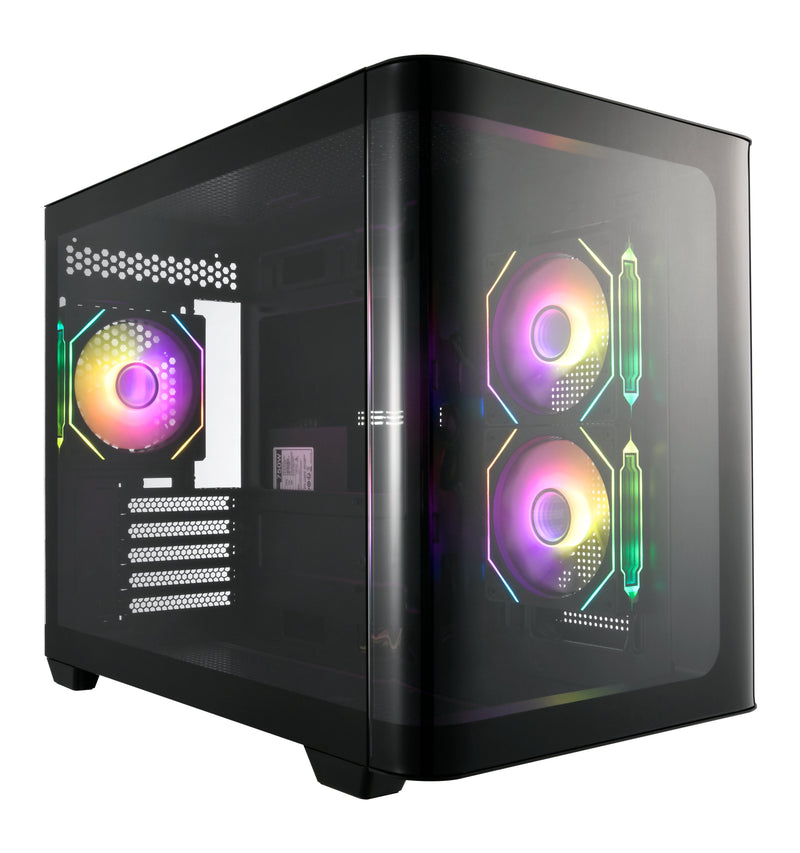 PC Case Fsp Geh Mini S380-BA Micro-atx Mini-itx Or.n. Black Retail