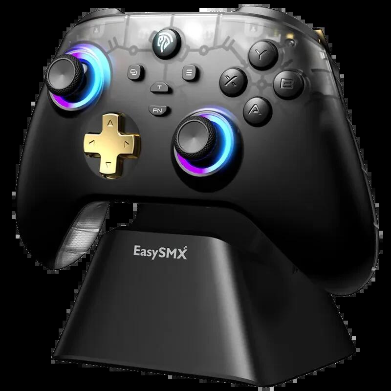 Easysmx D05 PC Multimode Gamepad With Charging Base Black