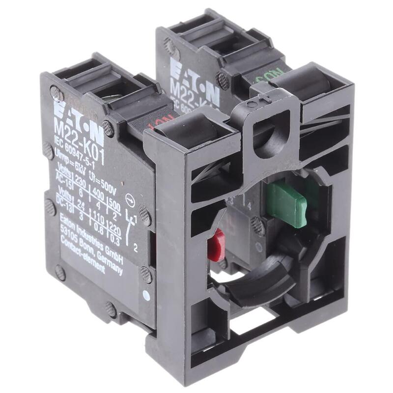Eaton M22-AK11 Elemento Contact 216505 1S + 1 Fijación Front Screw 216505