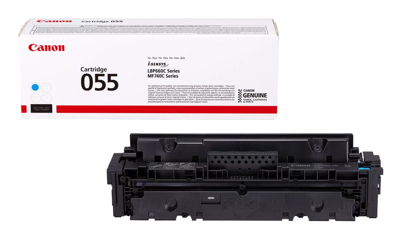 Canon Toner Cyan I-sensys Lbp 664CX, 663CDW / Mf 744CDW, 742CDW, 746CX - 055
