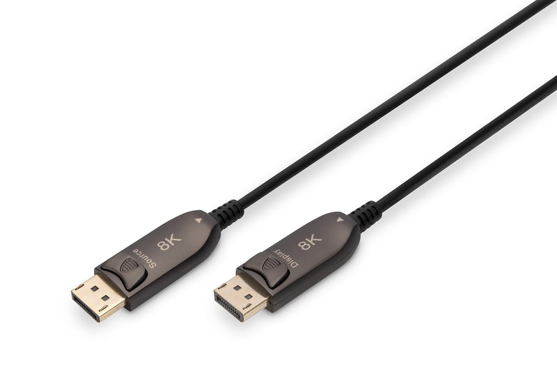 Digitus Cable Fibre Optic Híbrido DisplayPort Aoc, UHD 8K, 20M