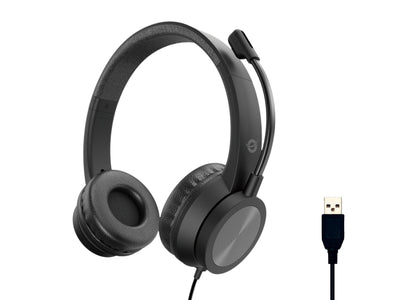 Conceptronic Headphones USB-A Mikro, Int.bed.mereo 2.0M Sw — image 1