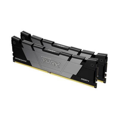 Kingston Memory Fury 32GB DDR4-3200 (2X 16GB) Kit Dual Black/Silver KF432C16RB12K2/32, Fury Renegade Black Xmp — image 1
