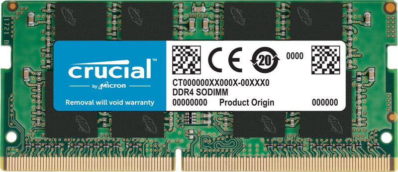 Crucial Memory DDR4 16GB Crucial SODIMM 3200MHZ PC4 25600 CT16G4SFS832A