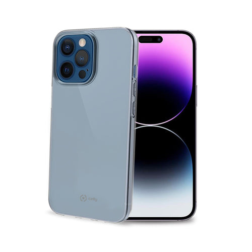 Celly Gelskin Case For Iphone 14 Pro Max. 17CM (6.7) Transparent — image 1