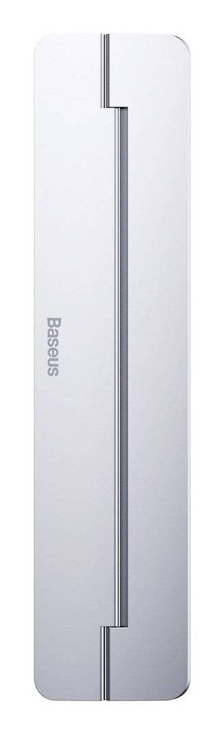 Baseus Self-adhesive Aluminum Laptop Stand Slim And Thin Silver SUZC-0S — image 1
