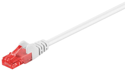 Goobay 68637 Network Cable White 5M CAT.6 U/UTP (UTP) — image 1